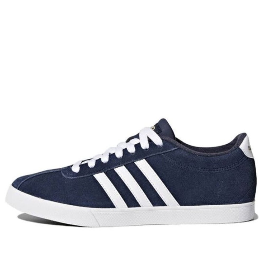 Adidas Courtset Suede Leather Classic Casual Comfort Tennis Sneakers